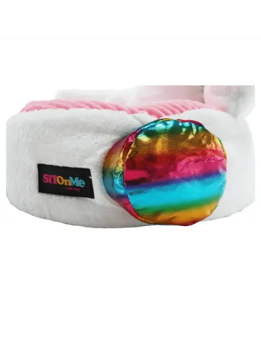 Fotoliu BUFEL, sac unicorn, dormitor/copii, 50x45 cm, textil/EPS | MobilaOK