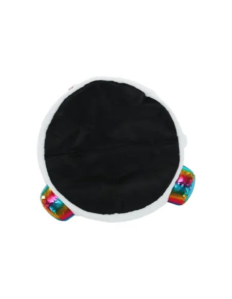 Fotoliu BUFEL, sac unicorn, dormitor/copii, 50x45 cm, textil/EPS | MobilaOK