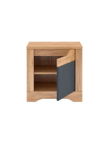 Noptieră FIDEL X2 pentru dormitor, 54.6x42x54.5 cm, PAL laminat | MobilaOK