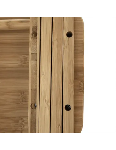 Scaun DENICE living/birou 33x25x33 cm Bambus natural | MobilaOK
