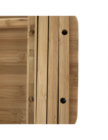 Scaun DENICE living/birou 33x25x33 cm Bambus natural | MobilaOK