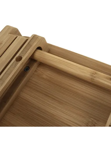 Scaun DENICE living/birou 33x25x33 cm Bambus natural | MobilaOK