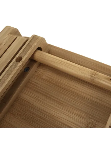Scaun DENICE living/birou 33x25x33 cm Bambus natural | MobilaOK