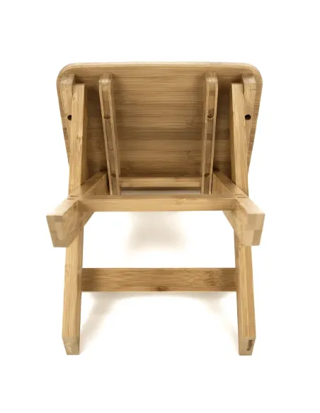 Scaun DENICE living/birou 33x25x33 cm Bambus natural | MobilaOK