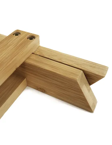 Scaun DENICE living/birou 33x25x33 cm Bambus natural | MobilaOK