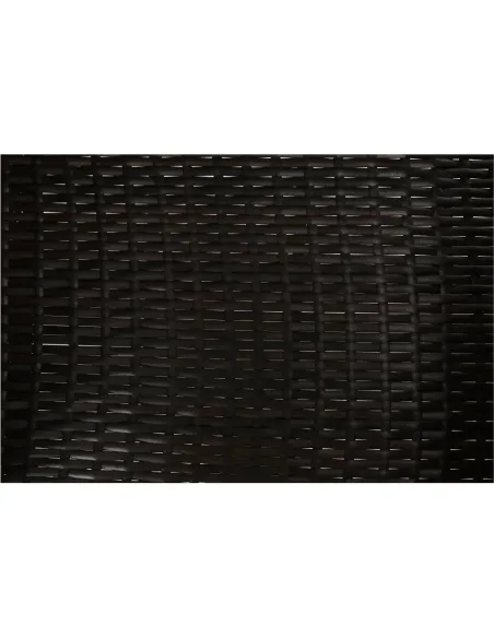 Set Grădină LALIT cu Măsuță și Perne, 125x48x87 cm, Ratan Artificial și Oțel | MobilaOK