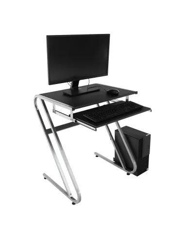 Masă PC JOFRY, pentru birou/home office, 60x53.5x75 cm, din metal și MDF | MobilaOK