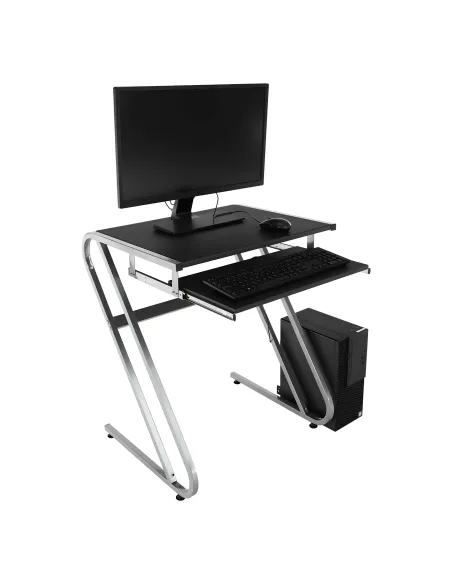 Masă PC JOFRY, pentru birou/home office, 60x53.5x75 cm, din metal și MDF | MobilaOK