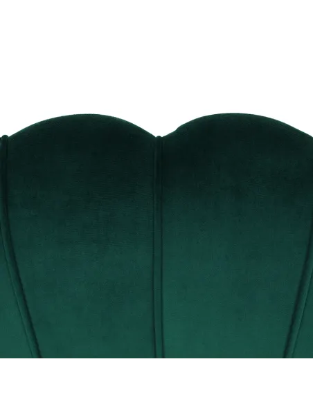 Bancă NOBLIN, Art Deco, hol/dormitor, 135x75x78 cm, catifea/metal | MobilaOK