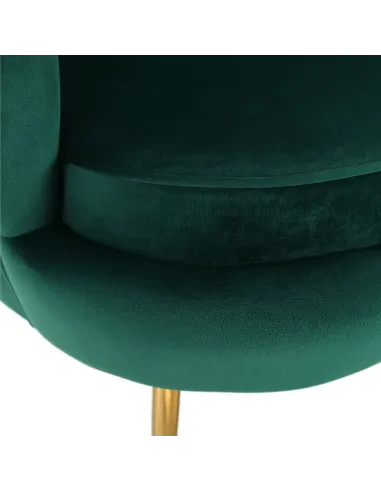 Bancă NOBLIN, Art Deco, hol/dormitor, 135x75x78 cm, catifea/metal | MobilaOK