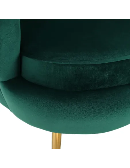 Bancă NOBLIN, Art Deco, hol/dormitor, 135x75x78 cm, catifea/metal | MobilaOK