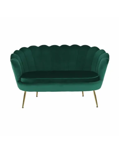 Bancă NOBLIN, Art Deco, hol/dormitor, 135x75x78 cm, catifea/metal | MobilaOK