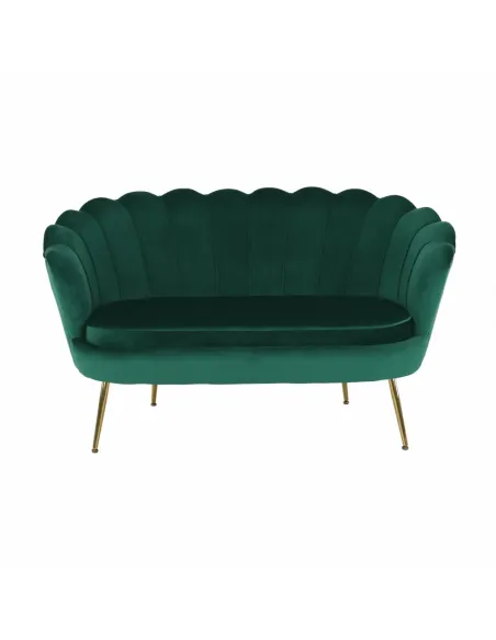 Bancă NOBLIN, Art Deco, hol/dormitor, 135x75x78 cm, catifea/metal | MobilaOK