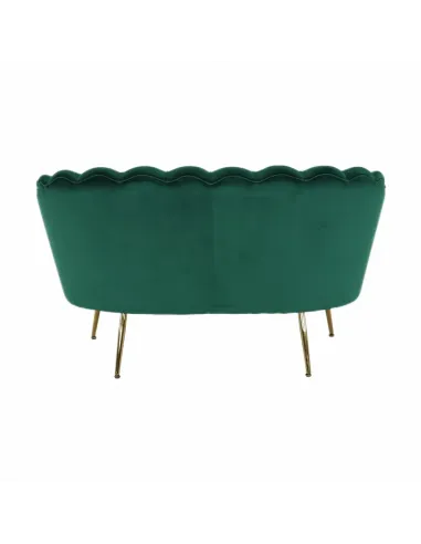 Bancă NOBLIN, Art Deco, hol/dormitor, 135x75x78 cm, catifea/metal | MobilaOK