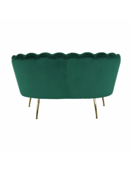 Bancă NOBLIN, Art Deco, hol/dormitor, 135x75x78 cm, catifea/metal | MobilaOK