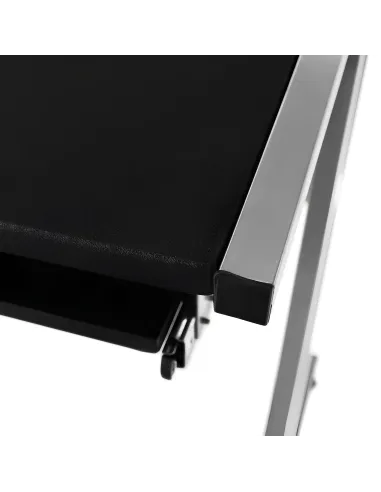 Masă PC JOFRY, pentru birou/home office, 60x53.5x75 cm, din metal și MDF | MobilaOK