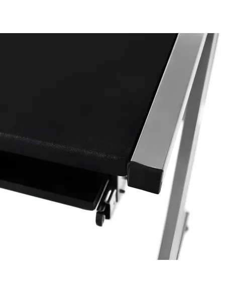 Masă PC JOFRY, pentru birou/home office, 60x53.5x75 cm, din metal și MDF | MobilaOK