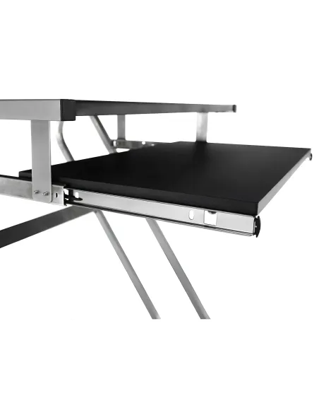 Masă PC JOFRY, pentru birou/home office, 60x53.5x75 cm, din metal și MDF | MobilaOK
