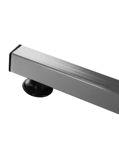 Masă PC JOFRY, pentru birou/home office, 60x53.5x75 cm, din metal și MDF | MobilaOK