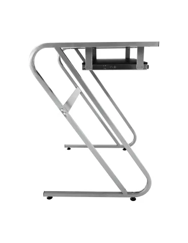 Masă PC JOFRY, pentru birou/home office, 60x53.5x75 cm, din metal și MDF | MobilaOK