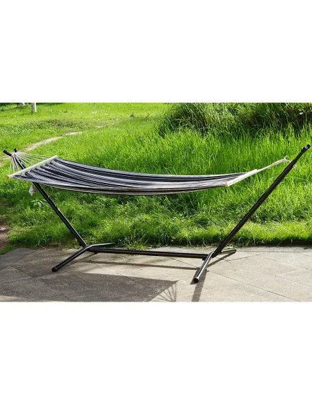Cadru hamac OTAN NEW TYP 3, living/gradina, 275x100x100 cm, otel | MobilaOK