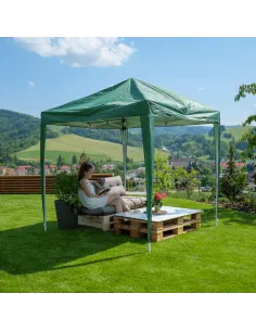Pavilion pliabil TREKAN TIP 1, gradina, 2x2 m, Poliester si Otel | MobilaOK 2