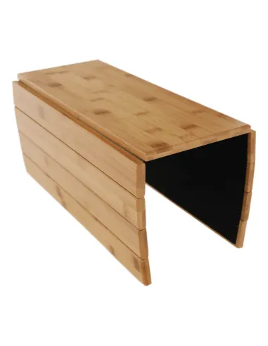 Cotieră KONDELA, living, 48x39x1 cm, bambus natural | MobilaOK