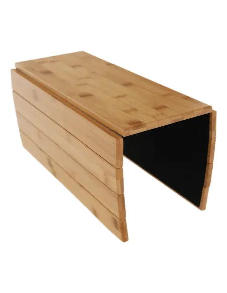 Cotieră KONDELA, living, 48x39x1 cm, bambus natural | MobilaOK