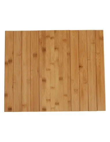 Cotieră KONDELA, living, 48x39x1 cm, bambus natural | MobilaOK