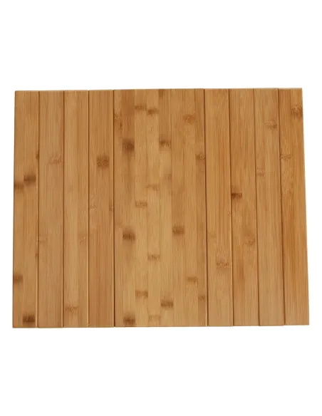 Cotieră KONDELA, living, 48x39x1 cm, bambus natural | MobilaOK