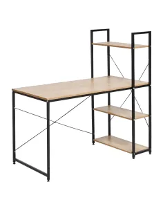 Birou PC VEINA, birou, 120x60x72 cm, MDF laminat și metal | MobilaOK