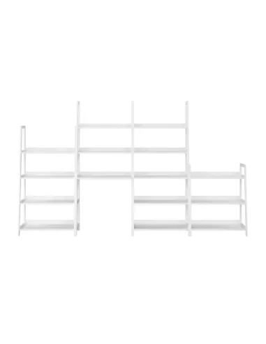 Etajeră REON TYP 1, living/dormitor/birou, 63x77.5x36 cm, PAL/MDF lacuit | MobilaOK