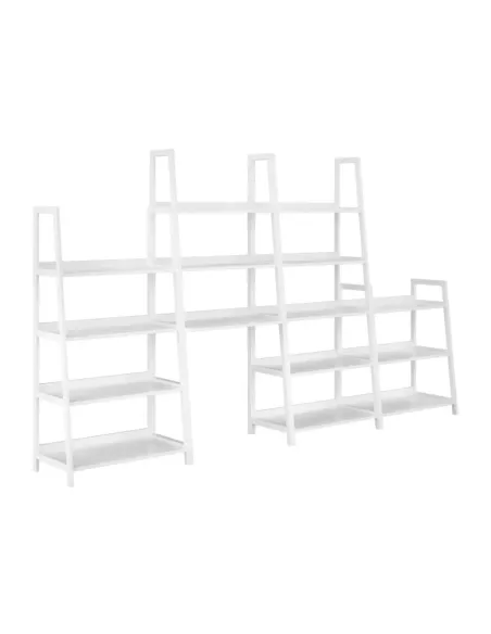 Etajeră REON TYP 1, living/dormitor/birou, 63x77.5x36 cm, PAL/MDF lacuit | MobilaOK