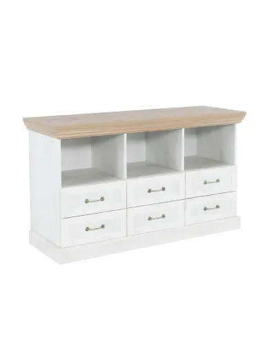 Comodă TV ROYAL RS, living/dormitor, 127x75x46 cm, PAL melaminat | MobilaOK