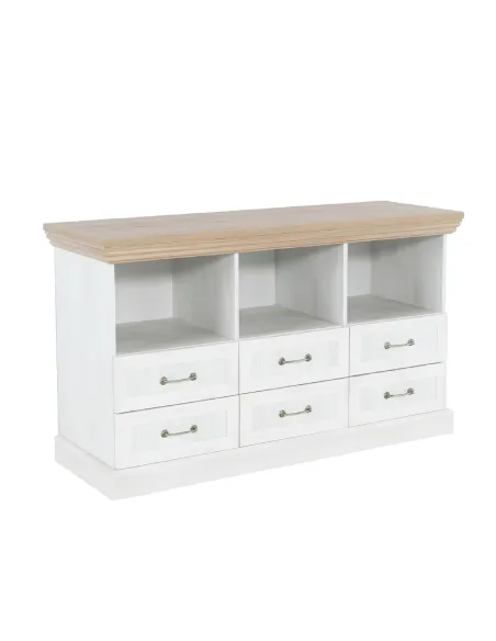 Comodă TV ROYAL RS, living/dormitor, 127x75x46 cm, PAL melaminat | MobilaOK