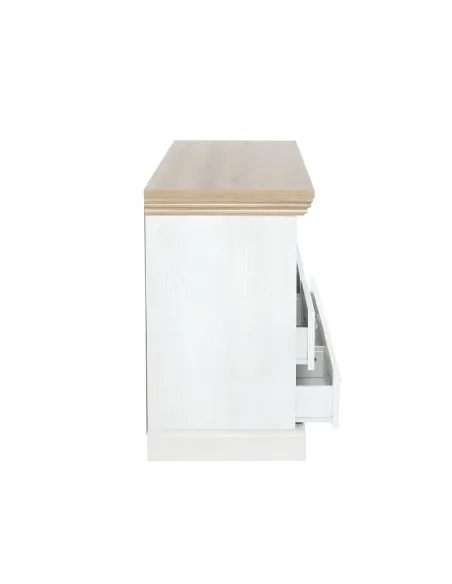 Comodă TV ROYAL RS, living/dormitor, 127x75x46 cm, PAL melaminat | MobilaOK