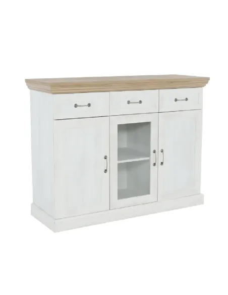 Comodă ROYAL K1S pentru living/dormitor, 127x98x46 cm, PAL melaminat | MobilaOK