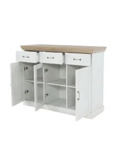 Comodă ROYAL K1S pentru living/dormitor, 127x98x46 cm, PAL melaminat | MobilaOK 2
