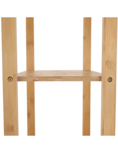 Poliță IMPEROR TYPE 2, living/dormitor/birou, 35x25x100.3 cm, bambus natural | MobilaOK