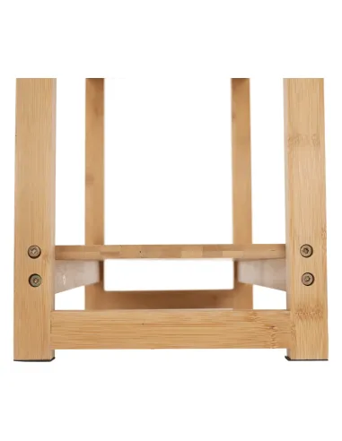Poliță IMPEROR TYPE 2, living/dormitor/birou, 35x25x100.3 cm, bambus natural | MobilaOK