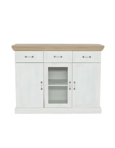 Comodă ROYAL K1S pentru living/dormitor, 127x98x46 cm, PAL melaminat | MobilaOK