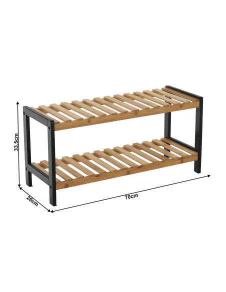 Cutie pantofi, KONTRE, hol/dormitor, 70x26x33.5 cm, PAL (MDF picioare) | MobilaOK