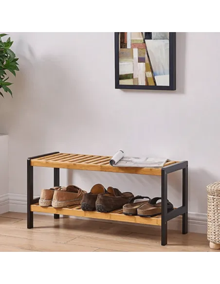 Cutie pantofi, KONTRE, hol/dormitor, 70x26x33.5 cm, PAL (MDF picioare) | MobilaOK