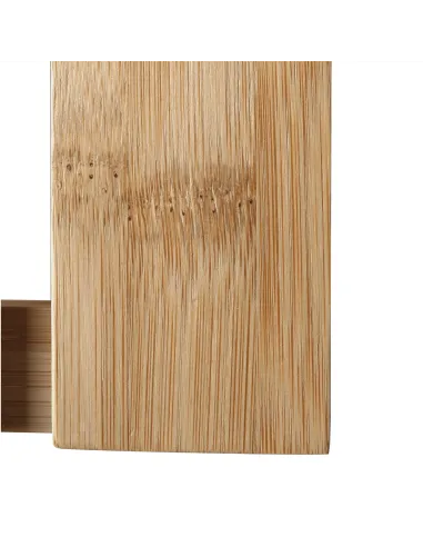 Covor antiderapant, KLERA, baie, 59x38x3 cm, bambus lăcuit | MobilaOK
