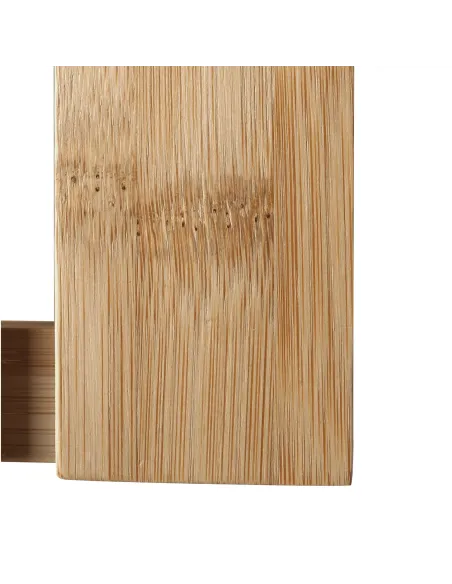 Covor antiderapant, KLERA, baie, 59x38x3 cm, bambus lăcuit | MobilaOK