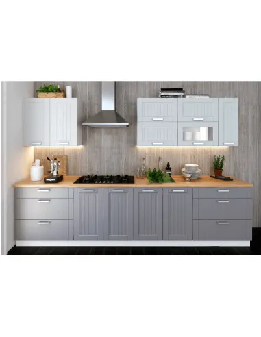 Dulap superior (corp suspendat) JULIA TYP 2, dormitor, 30x72x32 cm, PAL melaminat/MDF folie | MobilaOK