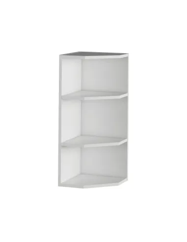 Dulap superior (corp suspendat) de colţ JULIA | dormitor | 30x72x30 cm | PAL melaminat alb | MobilaOK