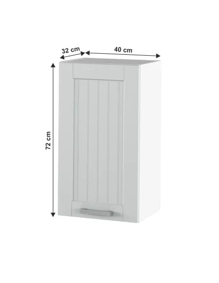 Dulap Superior (corp suspendat), JULIA TYP 4, dormitor/hol, 40x72x32 cm, PAL melaminat/MDF folie | MobilaOK