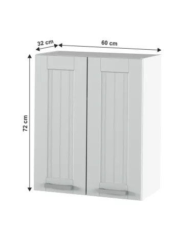 Dulap Superior JULIA, Bucătărie/Living, 60x72x32 cm, PAL melaminat/MDF folie | MobilaOK