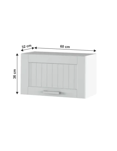 Dulap Superior JULIA TYP 9, bucătărie/hol, 60x36x32 cm, PAL melaminat/MDF folie | MobilaOK